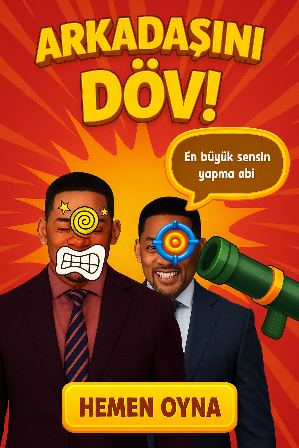 Sevgilini/Arkadaşını Döv Oyunu